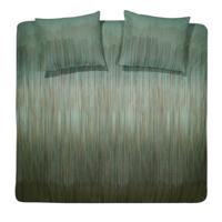 Damai Cassio Dekbedovertrek - Lits-jumeaux (240x200/220 Cm + 2 Slopen) - Katoen Satijn - Copper Green