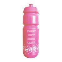 Waterfles / drinkfles / sportfles - roze - 750 ml - kunststof