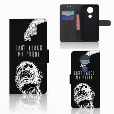 Portemonnee Hoesje Motorola Moto E5 Plus Zombie