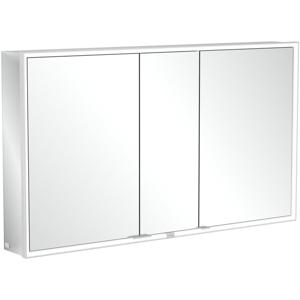 Villeroy & Boch My view spiegelkast 130x75cm 3 deuren 3 contactdoos LED A4551300