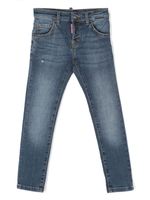 DSQUARED2 KIDS jean skinny à taille mi-haute - Bleu - thumbnail