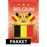 EK/WK Belgie feestartikelen en versiering   - - thumbnail