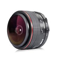 Meike Optics MK 6,5 mm f2.0 Fisheye lens ultragroothoek voor MFT