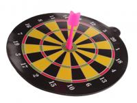 LG Imports dartbord magnetisch roze 20 cm