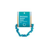 Edelsteen Splitarmband Howliet Blauw met Uitlegkaart