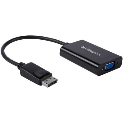 .com DisplayPort to VGA Adapter with Audio - 1920x1200 - DP to VGA Converter for Your VGA Monitor or Display (DP2VGAA) - DisplayPort-VGA-adapter - DisplayPort (M) naar HD-15 (VGA), ministekker, Micro-USB Type B (alleen voeding) (V) - DisplayPort 1.2 - 18.4...