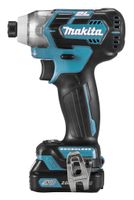 Makita TD111DSAJ 10,8 V Slagschroevendraaier 2,0 Ah accu (2 st), lader, Mbox