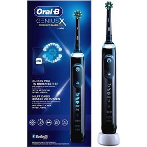 Oral-B Genius X - Special Editie - Zwart - Elektrische Tandenborstel - 1 Handvat en 1 opzetborstel