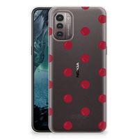 Nokia G21 | G11 Siliconen Case Cherries