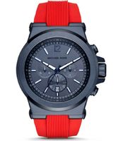 Horlogeband Michael Kors MK8558 Silicoon Rood 28mm - thumbnail