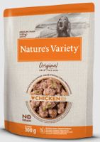 NATURES VARIETY ORIGINAL ADULT MEDIUM / MAXI POUCH CHICKEN NO GRAIN 300 GR