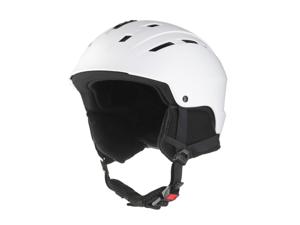 CRIVIT Ski- en snowboardhelm (M/L, Wit/zwart)