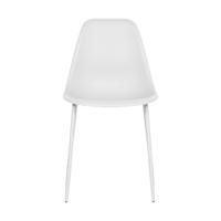 Woood Set van 2 - Lexi eetkamerstoel wit