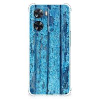 OPPO A57 | A57s | A77 4G Stevig Telefoonhoesje Wood Blue - thumbnail