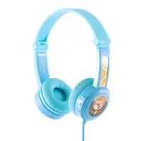 Onanoff Travel Kinderen On Ear Stereo Headset On Ear Opvouwbaar, Headset, Volumeregeling Blauw