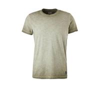Q/S designed by T-shirt olijfgroen