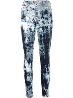 Philipp Plein jean skinny à taille haute - Bleu