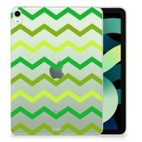 iPad Air (2020/2022) 10.9 inch Hippe Hoes Zigzag Groen - thumbnail