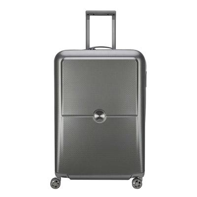 Delsey Turenne 4 Wheel Trolley 70 silver Harde Koffer