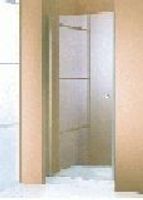 Huppe 501 Design Pure Draaideur 80 X 190 Cm. Matzilver-helder Glas - thumbnail