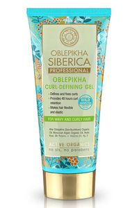 Natura Siberica Oblepikha Haarstyling Gel voor golvend en krullend haar (200 ml)