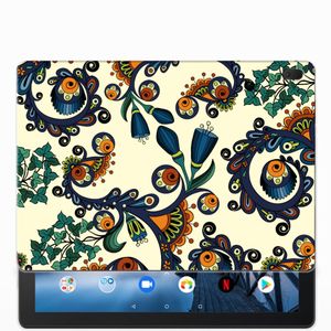 TPU Case Lenovo Tab E10 Barok Flower