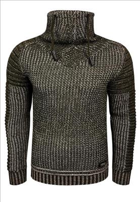 Rusty Neal - heren trui kaki - 13293