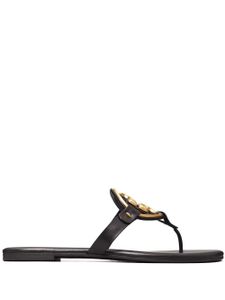 Tory Burch sandales Metal Miller Soft - Noir