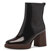MARCO TOZZI dames 2-25382-41 Boot Heel, Mocca Patent, 41 EU
