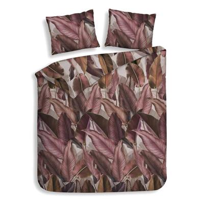 Heckett & Lane Flanel Dekbedovertrek Alys - Lila - 1-persoons 140x200/220 Cm