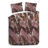 Heckett & Lane Flanel Dekbedovertrek Alys - Lila - 1-persoons 140x200/220 Cm