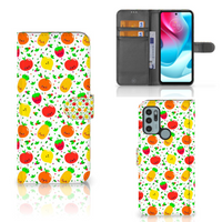 Motorola Moto G60s Book Cover Fruits - thumbnail