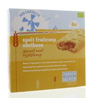 Molenaartje Spelt fruitreep abrikoos bio (180 gr)