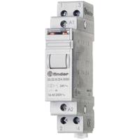 Finder 20.22.9.024.4000 Stroomstootschakelaar DIN-rail 2x NO 24 V/DC 16 A 4000 VA 1 stuk(s)