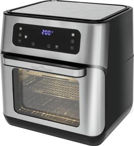 ProfiCook PC-FR 1200 H Enkel 11 l Vrijstaand 1500 W Heteluchtfriteuse Zwart, Roestvrijstaal