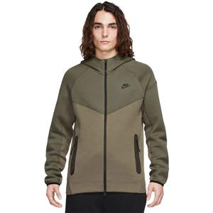 Nike Tech Fleece Full-Zip Hoody - Opruiming - Kleding - Green/Dark Green - maat S