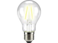 Sygonix LED Energielabel A++ (A++ - E) E27 Peer 4 W = 40 W Warmwit (Ø x l) 60 mm x 105 mm Filament / Retro-LED 1 stuk(s)