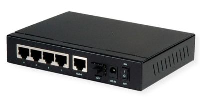 ROLINE 21.14.3524 netwerk-switch Gigabit Ethernet (10/100/1000) Power over Ethernet (PoE) Zwart