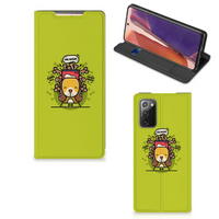 Samsung Galaxy Note20 Magnet Case Doggy Biscuit