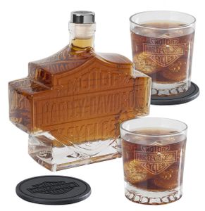 Harley-Davidson Bar & Shield Whiskey fles Set