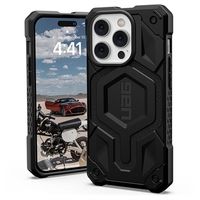 UAG Monarch Pro MagSafe iPhone 14 Hybride Hoesje - Zwart