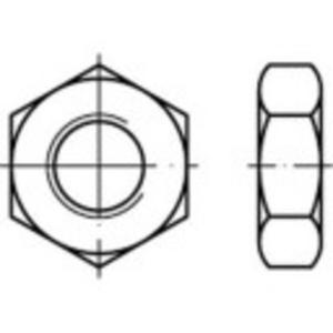 TOOLCRAFT 132324 Zeskantmoeren M14 DIN 936 Staal 100 stuk(s)