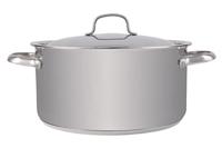 Daily Kookpot Met Deksel D24xh12cm Roestvrij Staal 5l