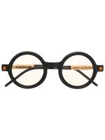 Kuboraum lunettes de vue P1 à monture ronde - Noir