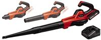Einhell GE-ULB 18 Li E-Kit Power X-Change Universele bladblazer (18V, luchtsnelheid 250km/h, 3-delige buis, elektrische snelheidsregeling, met led-display, incl. 2,0 Ah accu en oplader)