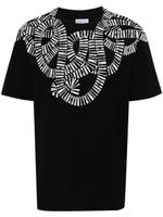 Marcelo Burlon County of Milan t-shirt Snake Wings en coton - Noir