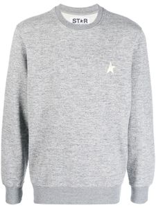 Golden Goose sweat One Star à manches longues - Gris