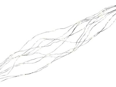 Konstsmide 6381-190 LED-engelenhaar Druppel Warmwit LED Transparant Energielabel: F (A - G)