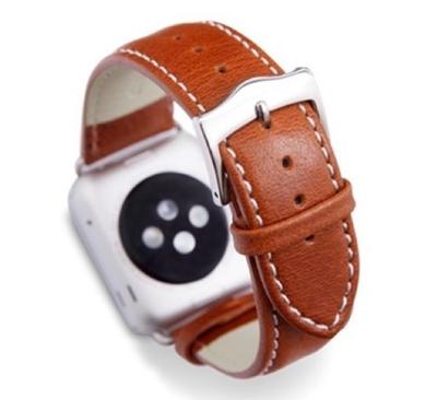 dbramante1928 Copenhagen Watch Strap 38 / 40 mm tan / zilver - AW38GTSI0881 dbramante1928 Copenhagen Watch Strap 38 / 40 mm tan / zilver - AW38GTSI0881