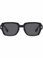 Burberry Eyewear lunettes de soleil BE4349 à monture rectangulaire - Noir